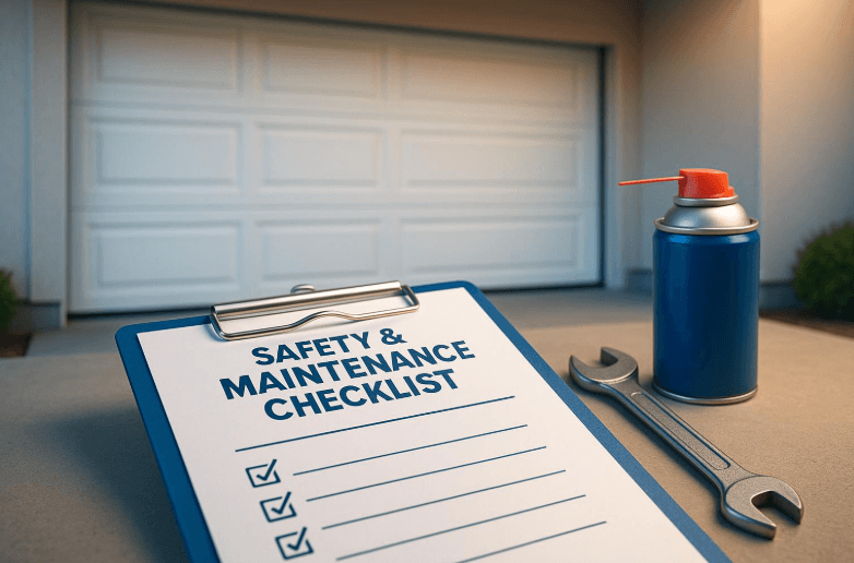 Garage Door Maintenance Checklist for Huntington Station Homeowners